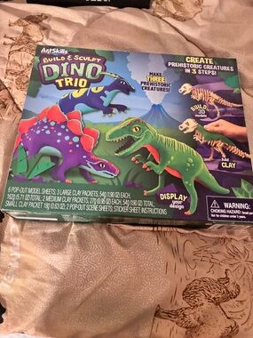 ArtSkills: Build and Sculpt Dino Trio - Sealed and Unopened - Ages 3+